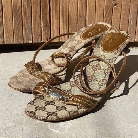 gucci square sandals|authentic Gucci sandals.